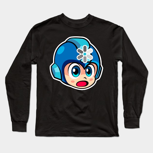 Blue Bomber Long Sleeve T-Shirt by lolo_aburto